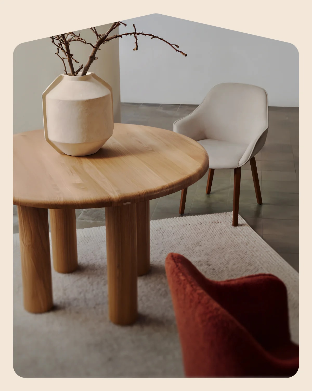 2026 리빙 트렌드<br>Soft Curve · Smart Living  카드