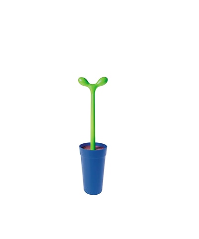 블루 컬러 변기솔 제품 이미지