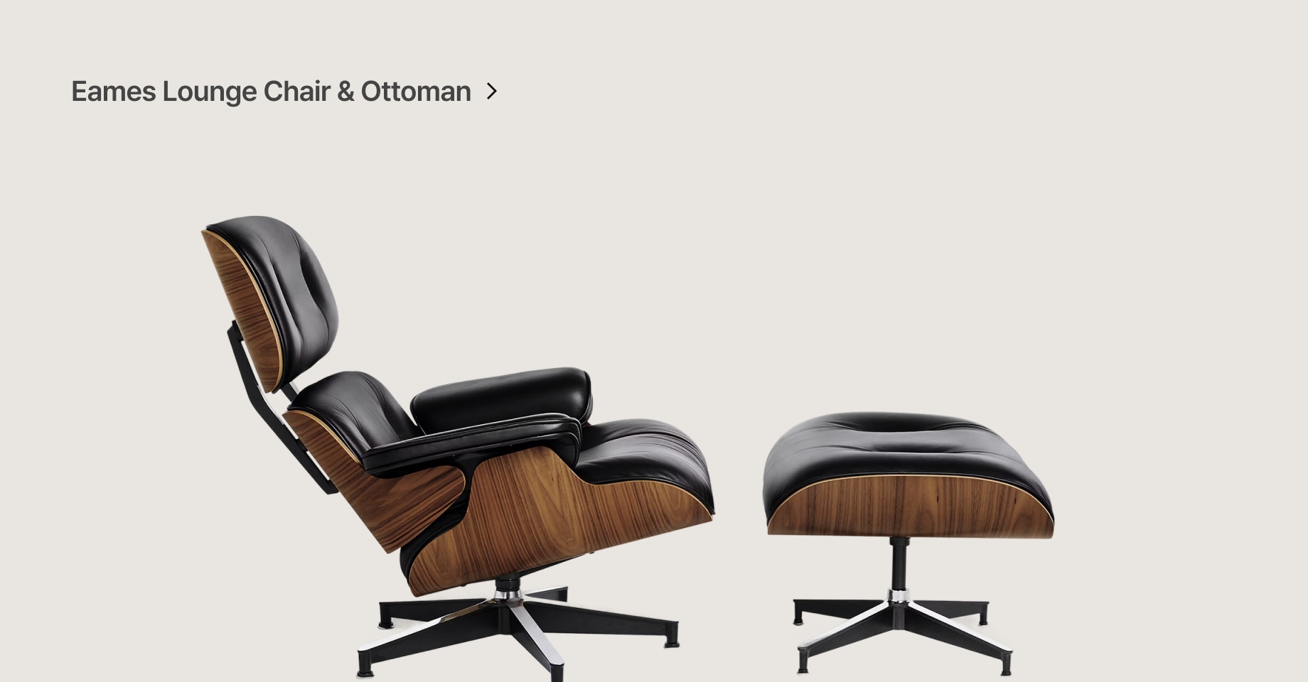 Eames Lounge Chair & Ottoman