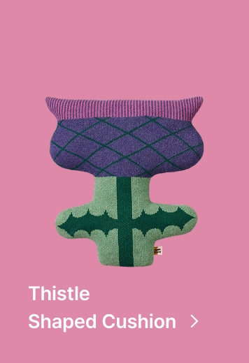 Thistle Shaped Cushion