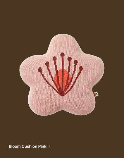 Bloom Cushion Pink
