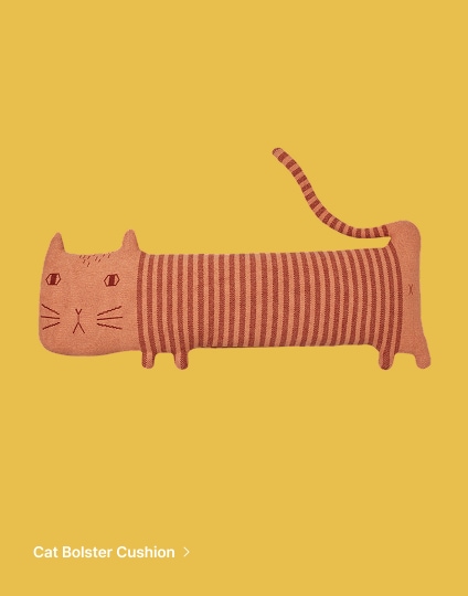 Cat Bolster Cushion