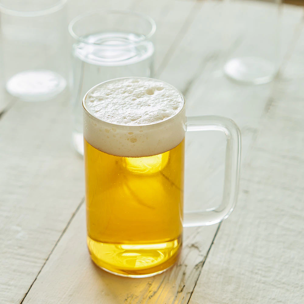 내열유리 머그 BEER 500ml