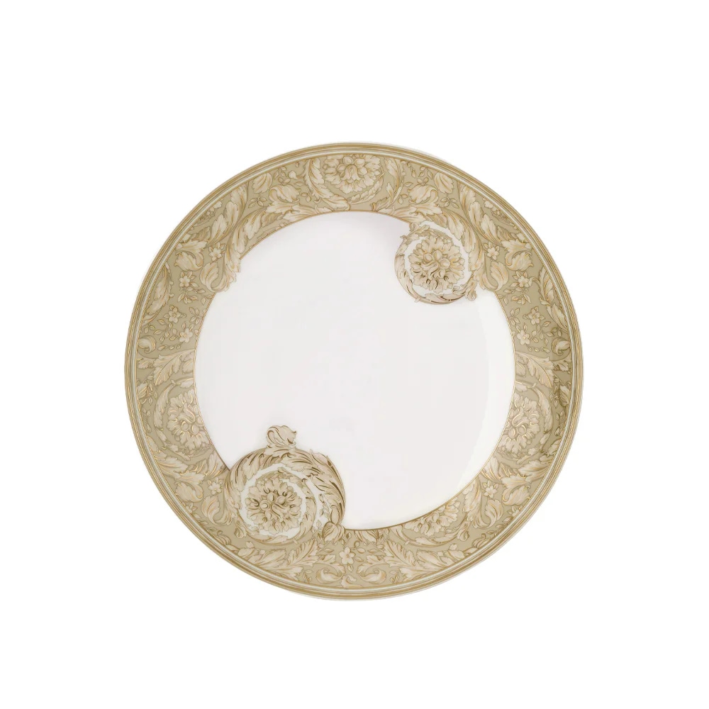 바로코 베이지 구르메 접시 1p (28cm)