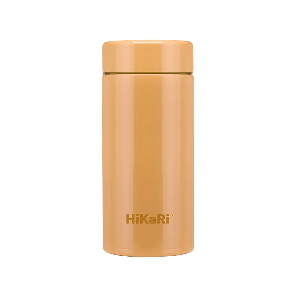 히카리 미니 보온보냉 텀블러 보온병 200ml 바나나크림