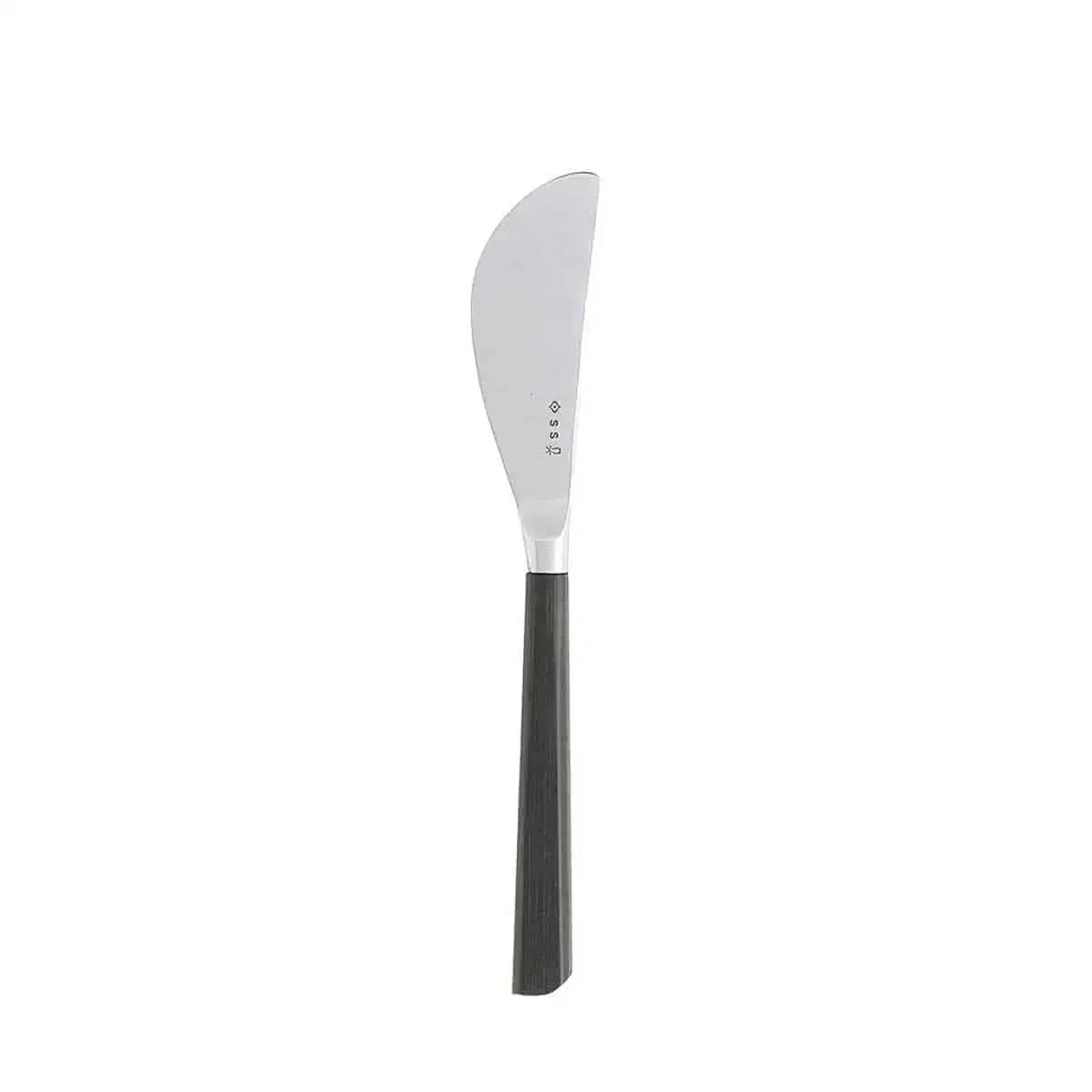 Stainless black cutlery butter knife