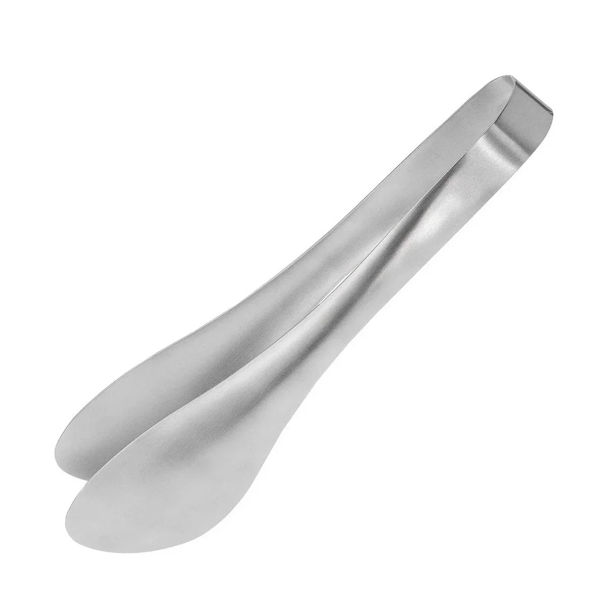 Stainless kitchen tool tongs without hole