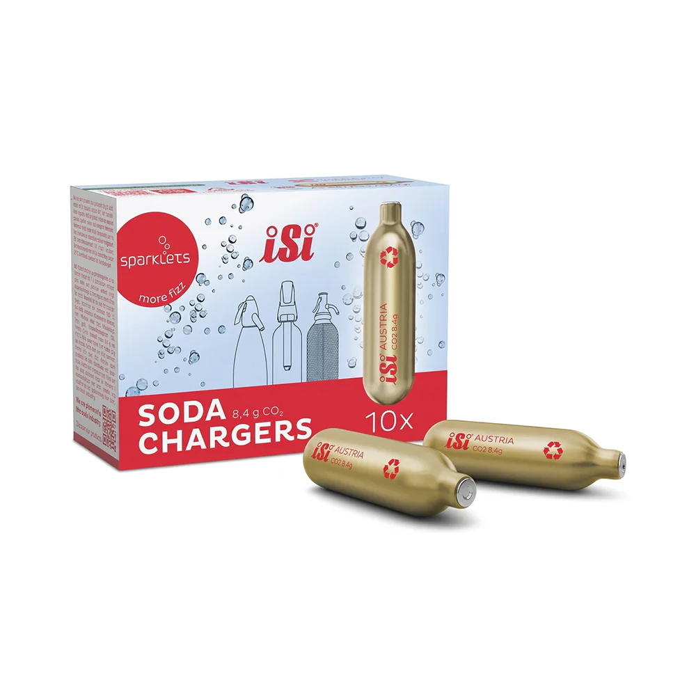 이지 iSi 탄산수제조기 탄산캡슐 가스 Co2캡슐 8.4g 1박스(10개입)