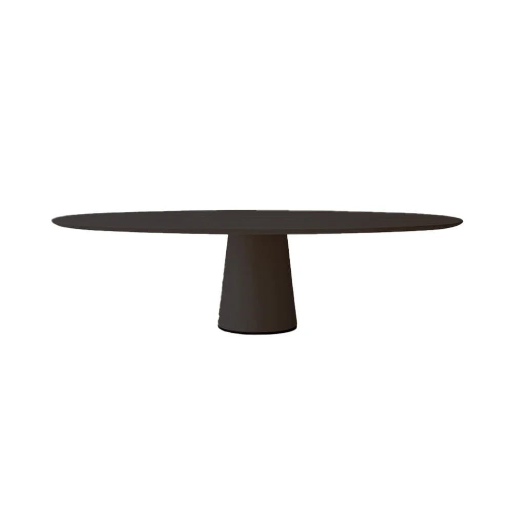 PORRO 마텔릭오발 다이닝테이블(블랙) MATERIC OVAL DINING TABLE(BLACK)