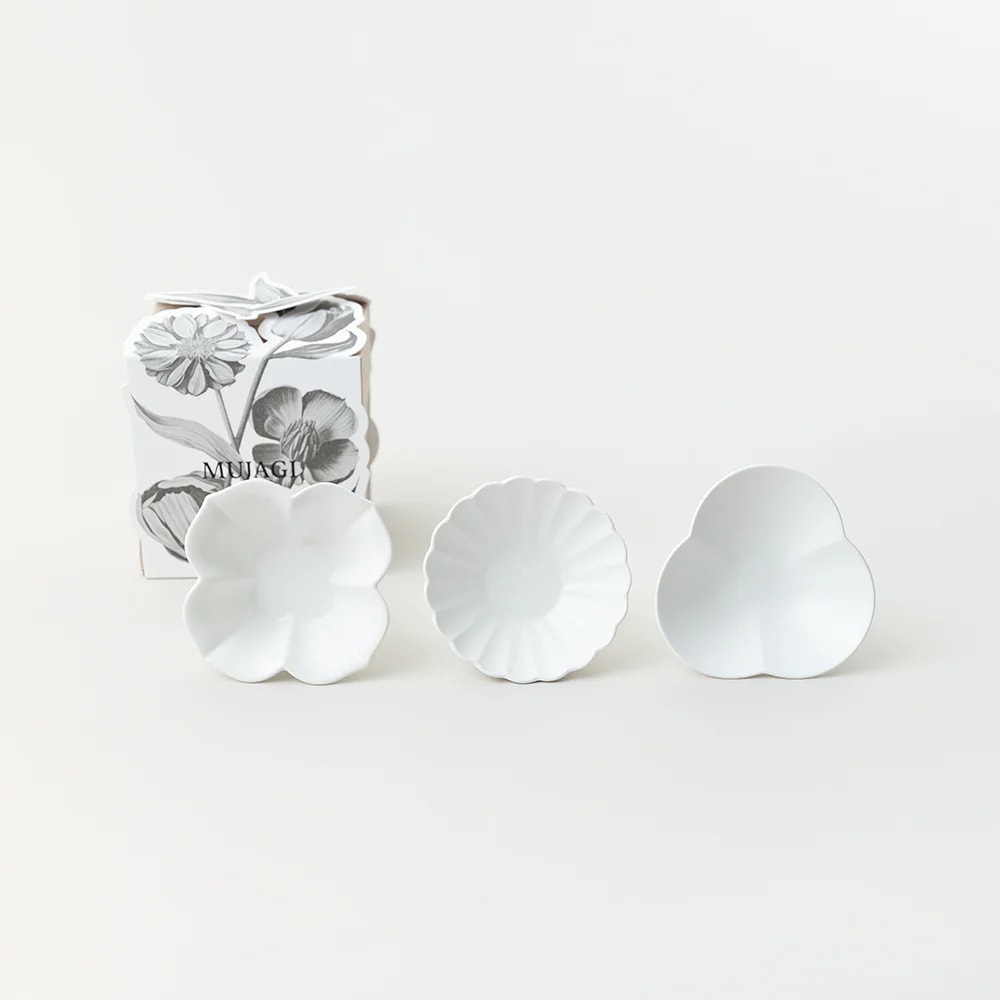3종 꽃 종지 기프트 세트 Flower tiny 3 type set