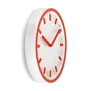 tempo wall clock orange