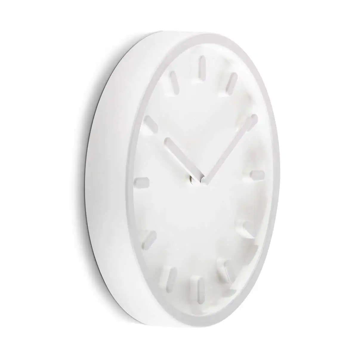 tempo wall clock grey