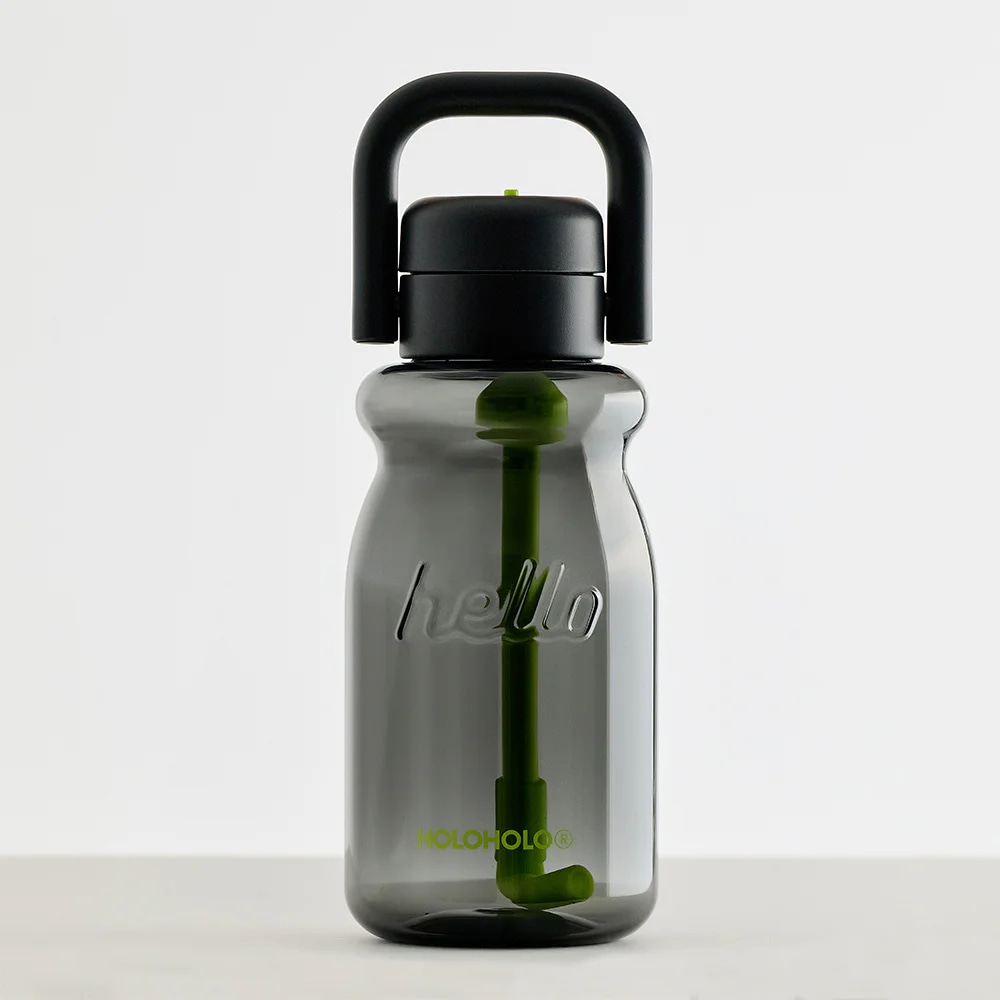 홀로홀로 원터치 트라이탄 밀크보틀 630ml 블랙