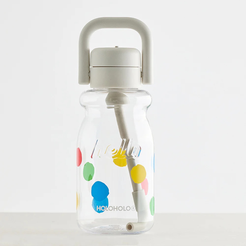 홀로홀로 원터치 트라이탄 밀크보틀 630ml 도트