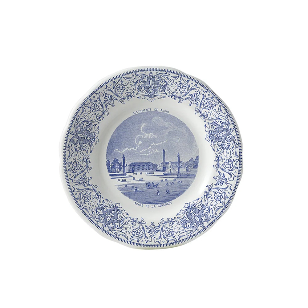 테마파리 디저트 접시 콩코드 광장 1p (19.8cm)