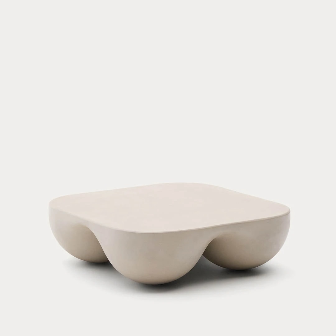 COLBA 콜바 폴리스톤 커피테이블 100x100cm