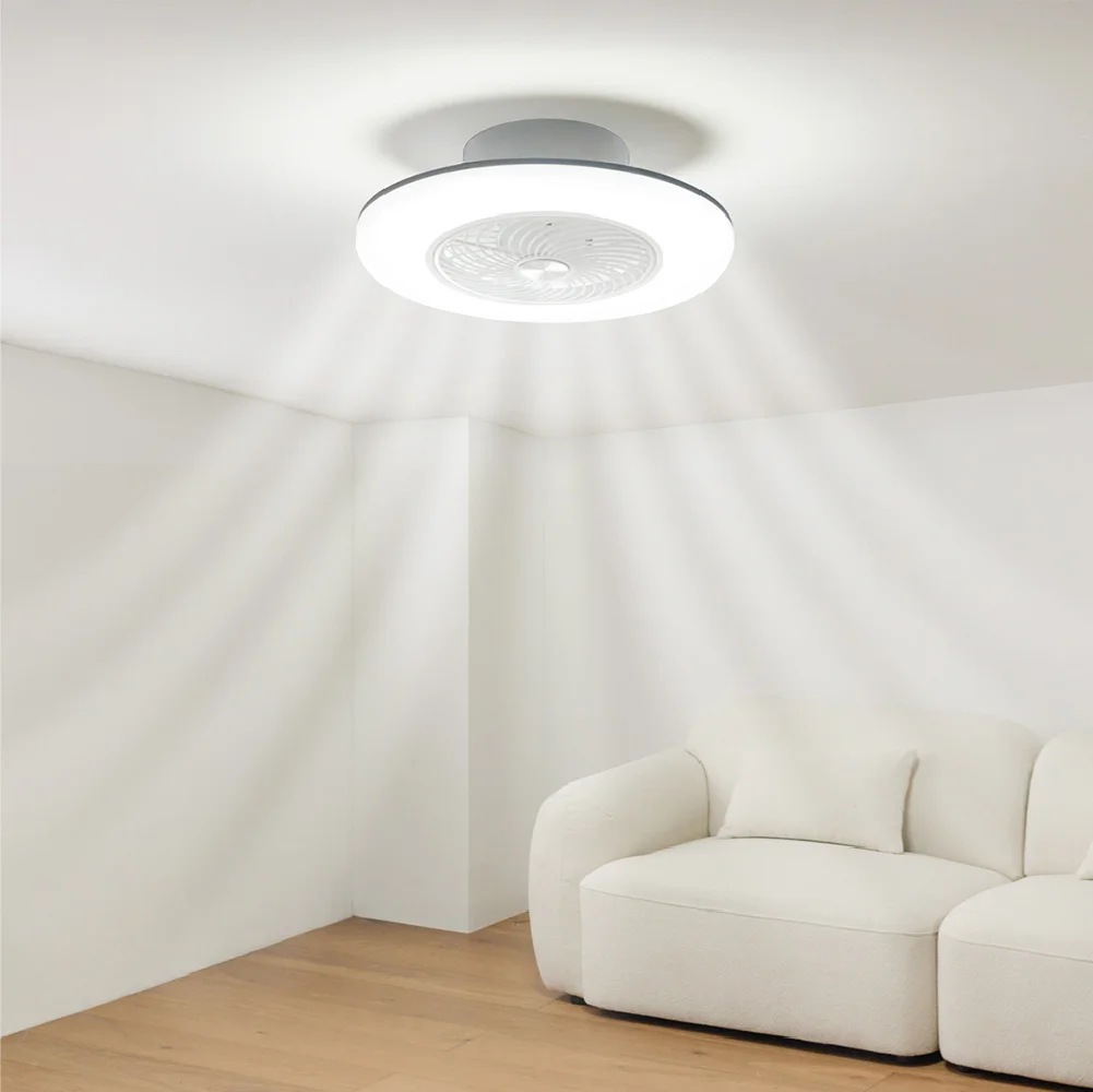 스피아노 에어윈 BLDC 모터 LED 조명 실링팬 선풍기