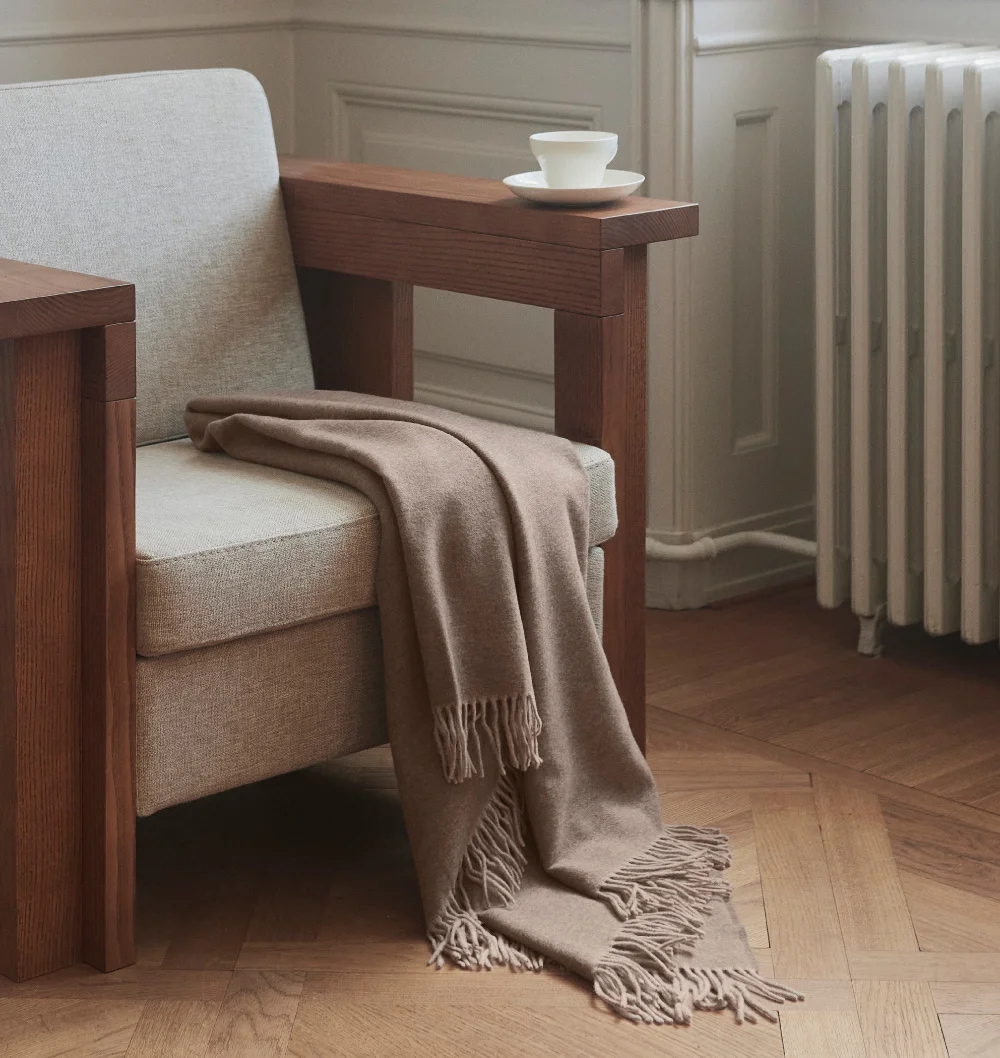 Georg Jensen Damask Fringe 담요