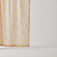 샤인 봉집형 한폭커튼 옐로우