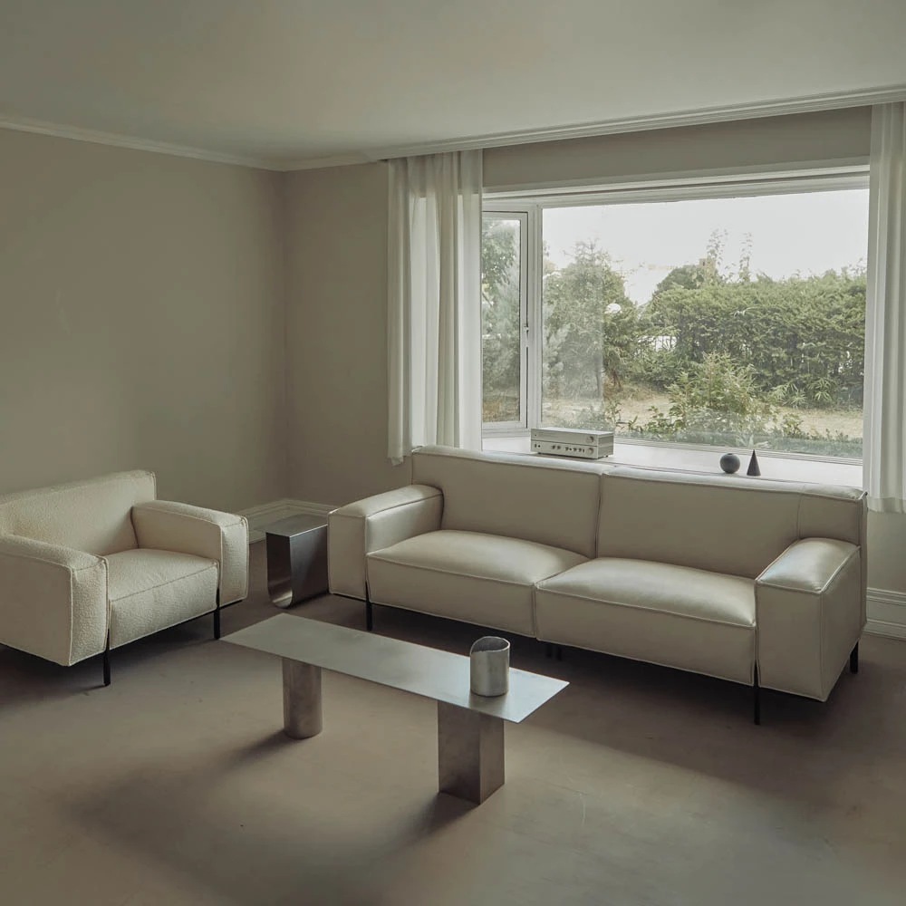 알로소 보눔 3인소파 가죽소파