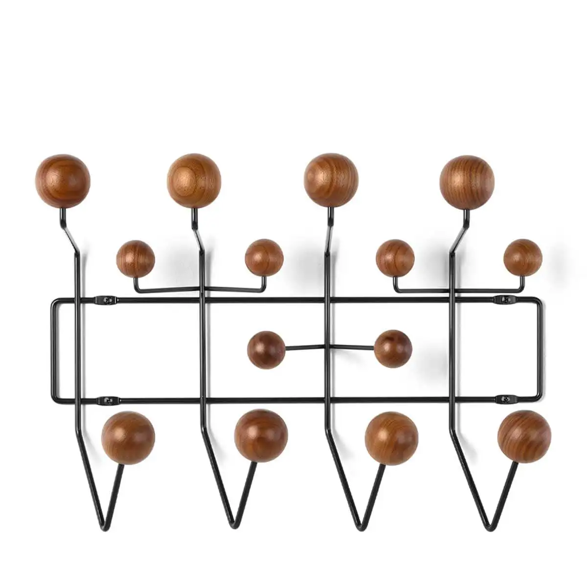 eames hang it all walnut-black