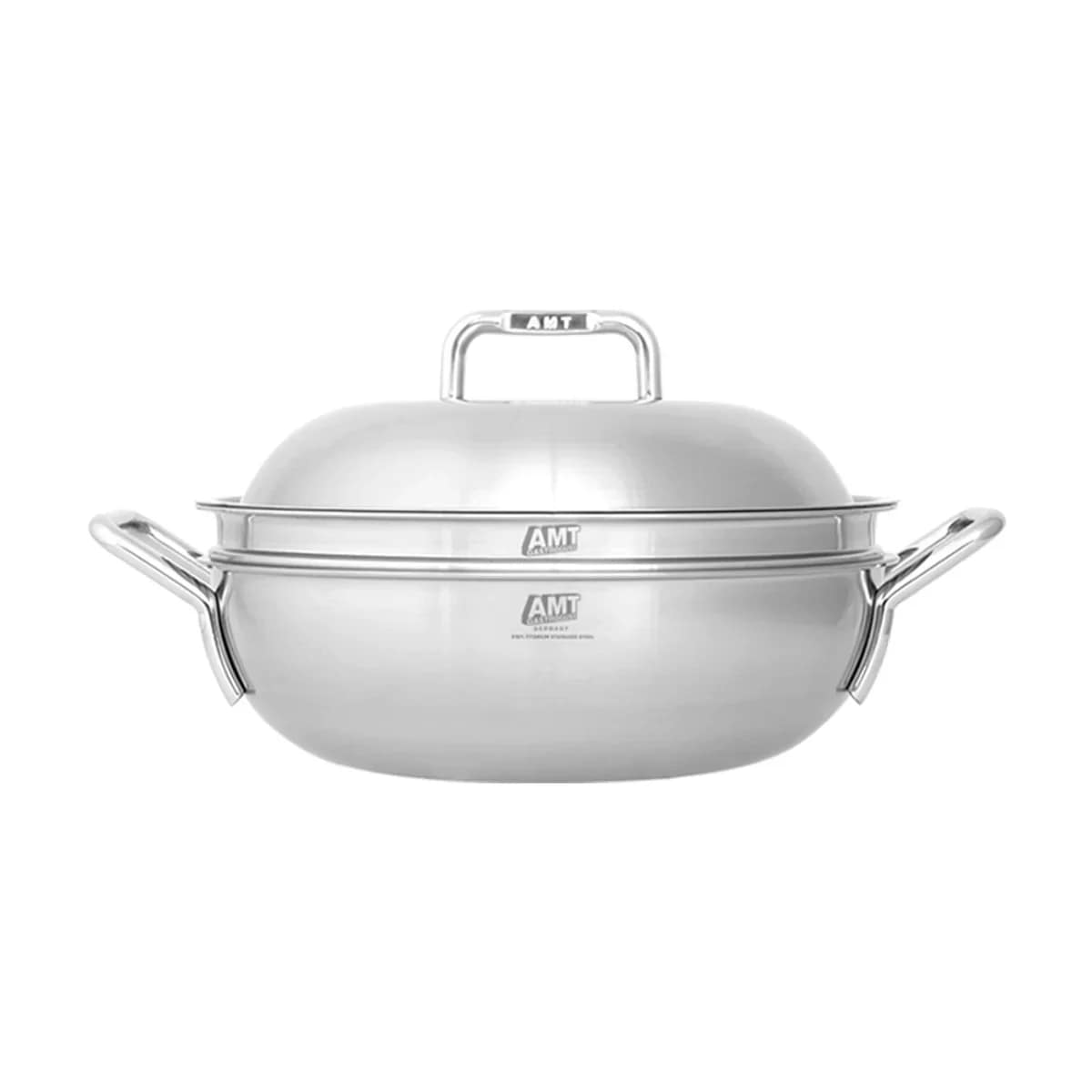 AMT 316Ti스텐 통5중 샤프 파티웍 28cm