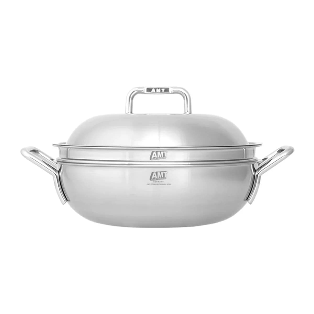 AMT 316Ti스텐 통5중 샤프 파티웍 32cm