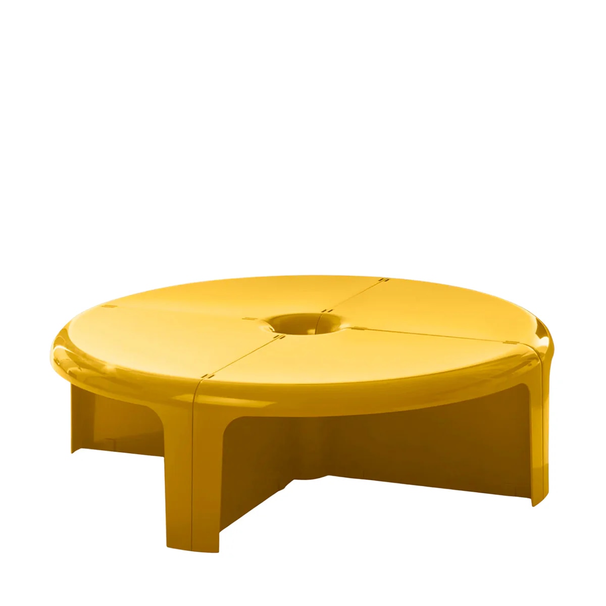 B-LINE / 4/4 table shelf honey yellow