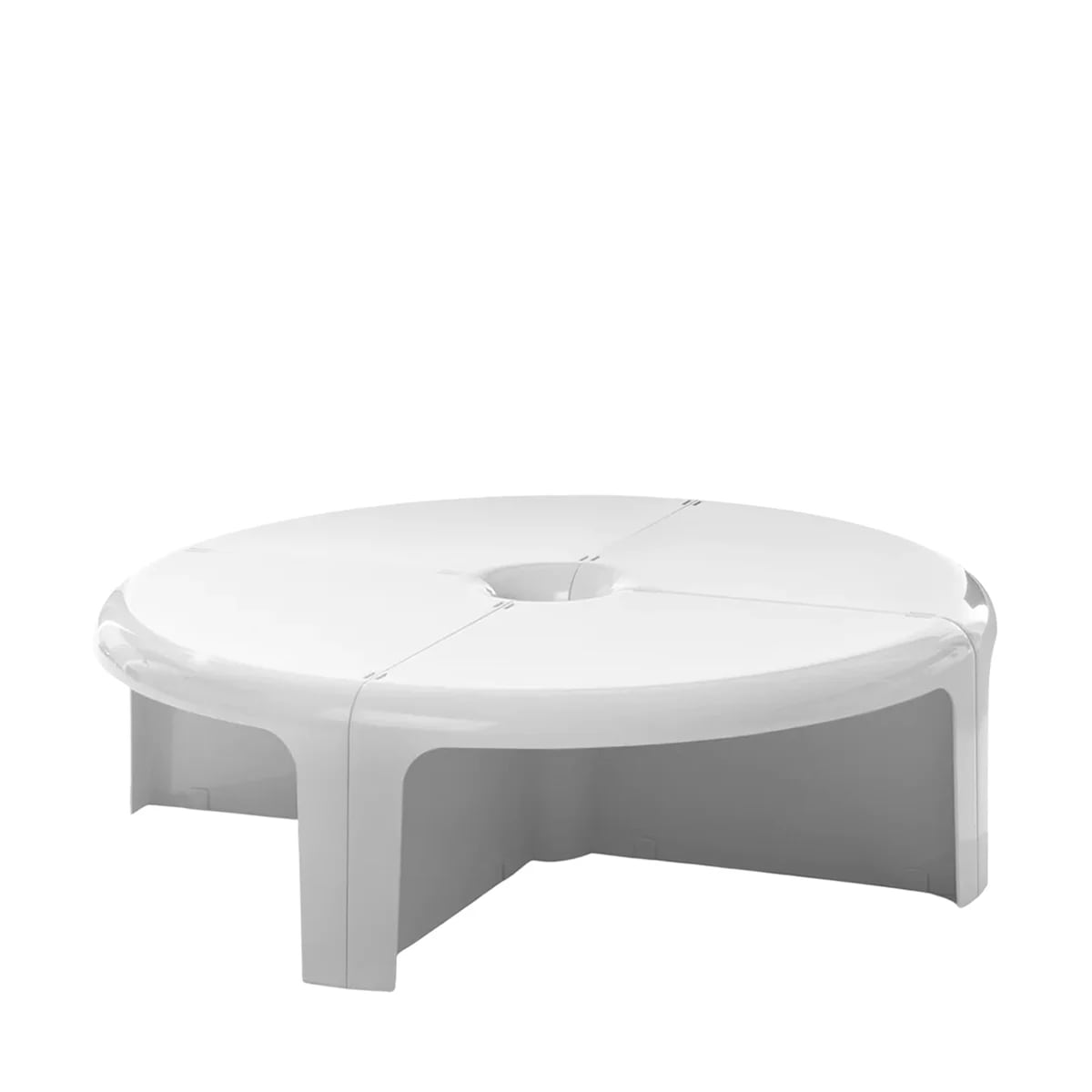 B-LINE / 4/4 table shelf white