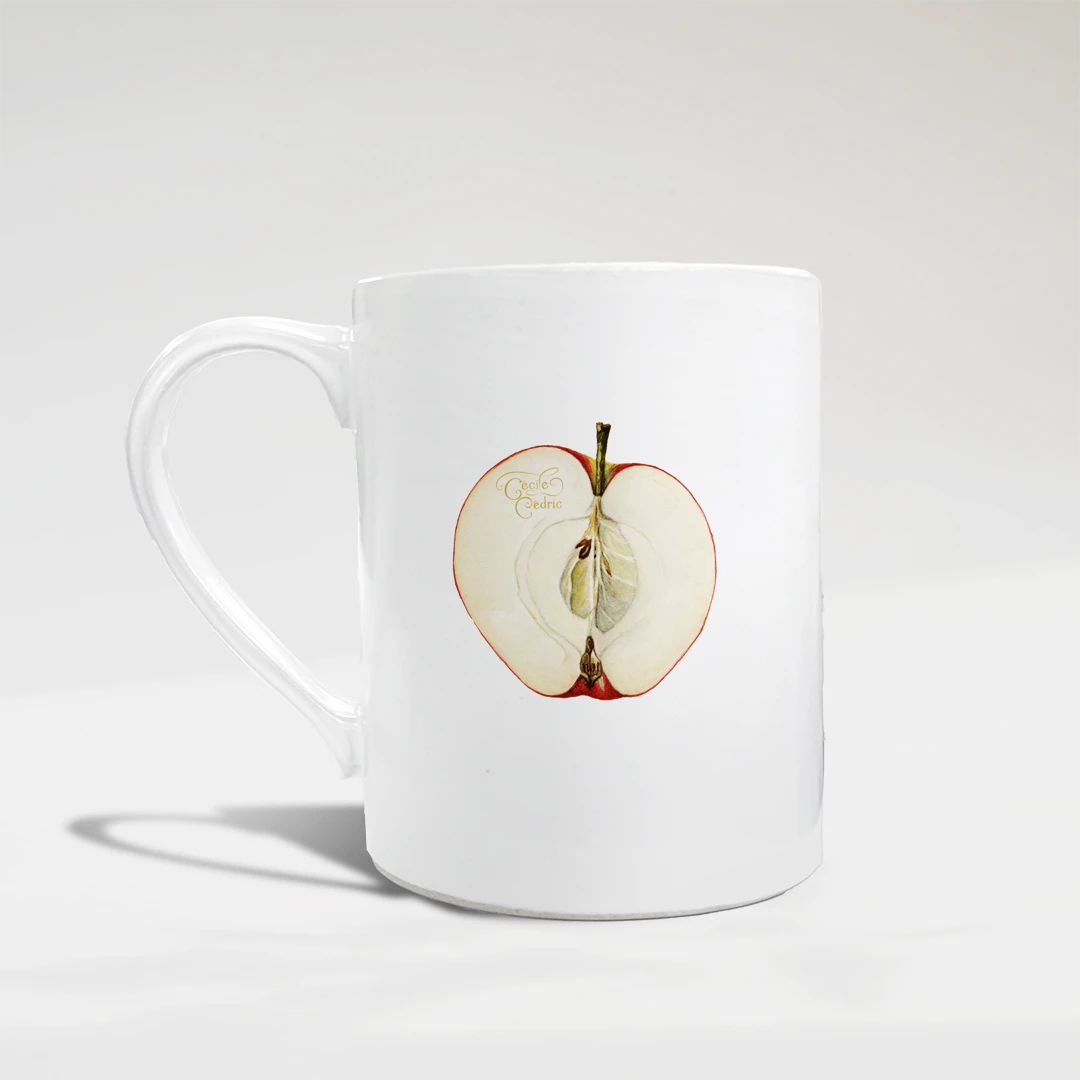 Handcrafted Ceramic Mug - Pomme 사과 세라믹 머그