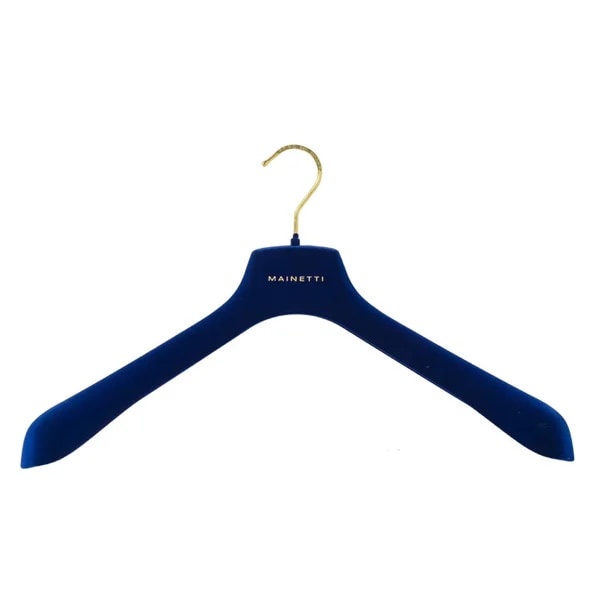 메이네티 프리미엄 벨벳 자켓 옷걸이 1P (Navy)