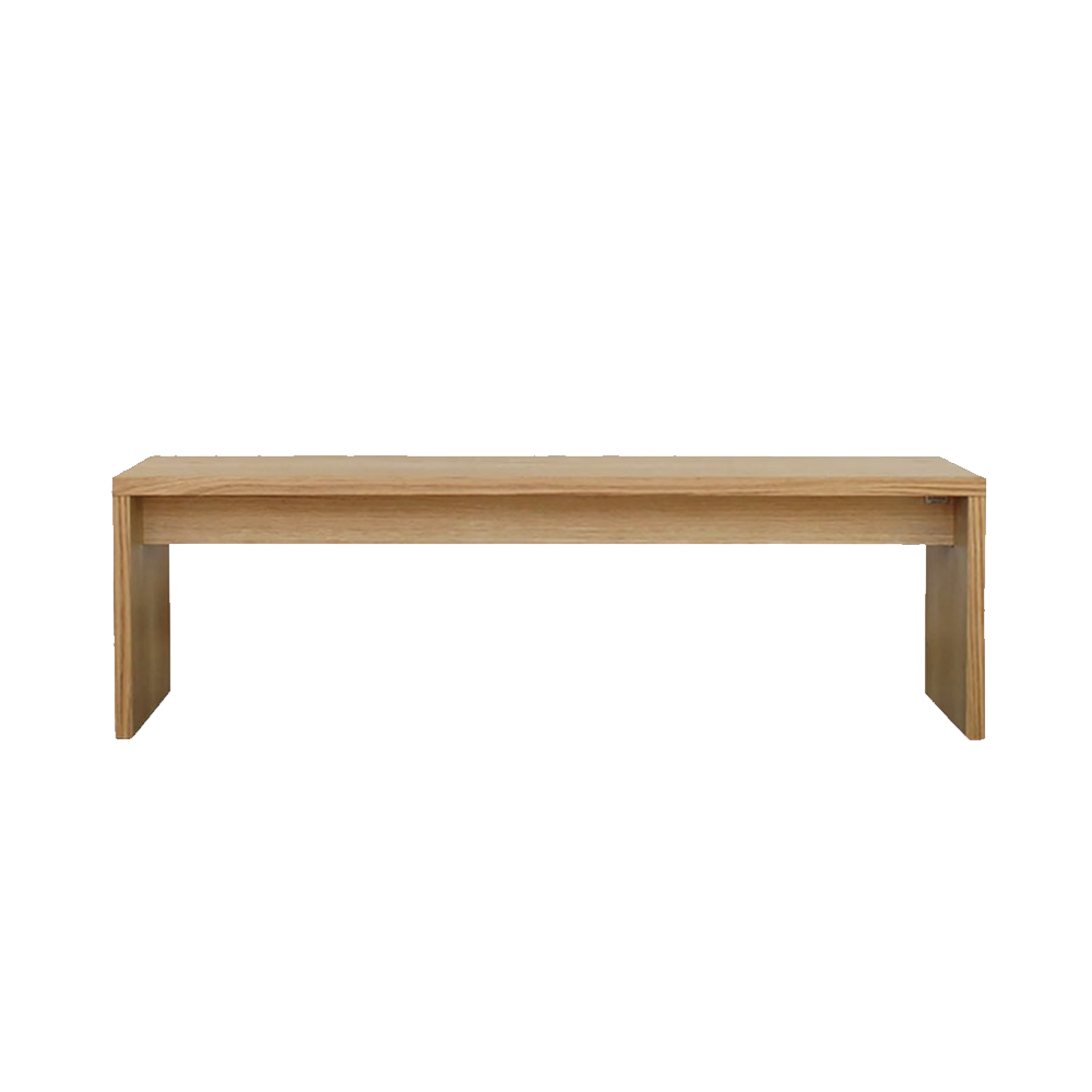 COLUMN BENCH WHITE OAK