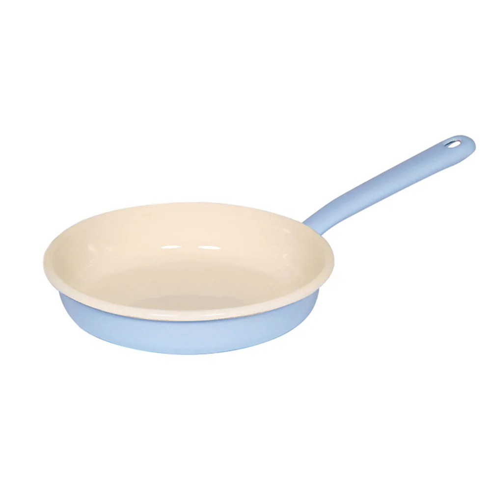 번트 법랑 오믈렛팬 블루 20cm