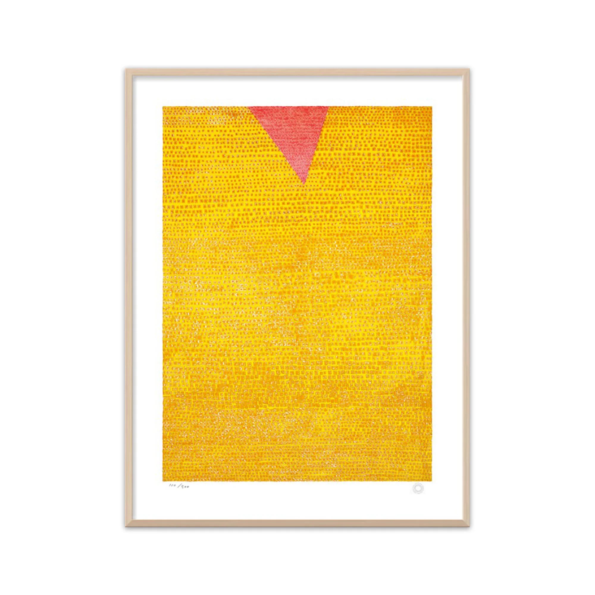 김환기 / 저녁노을 14-XII-71 #217 (500 Editions) 판화 그림