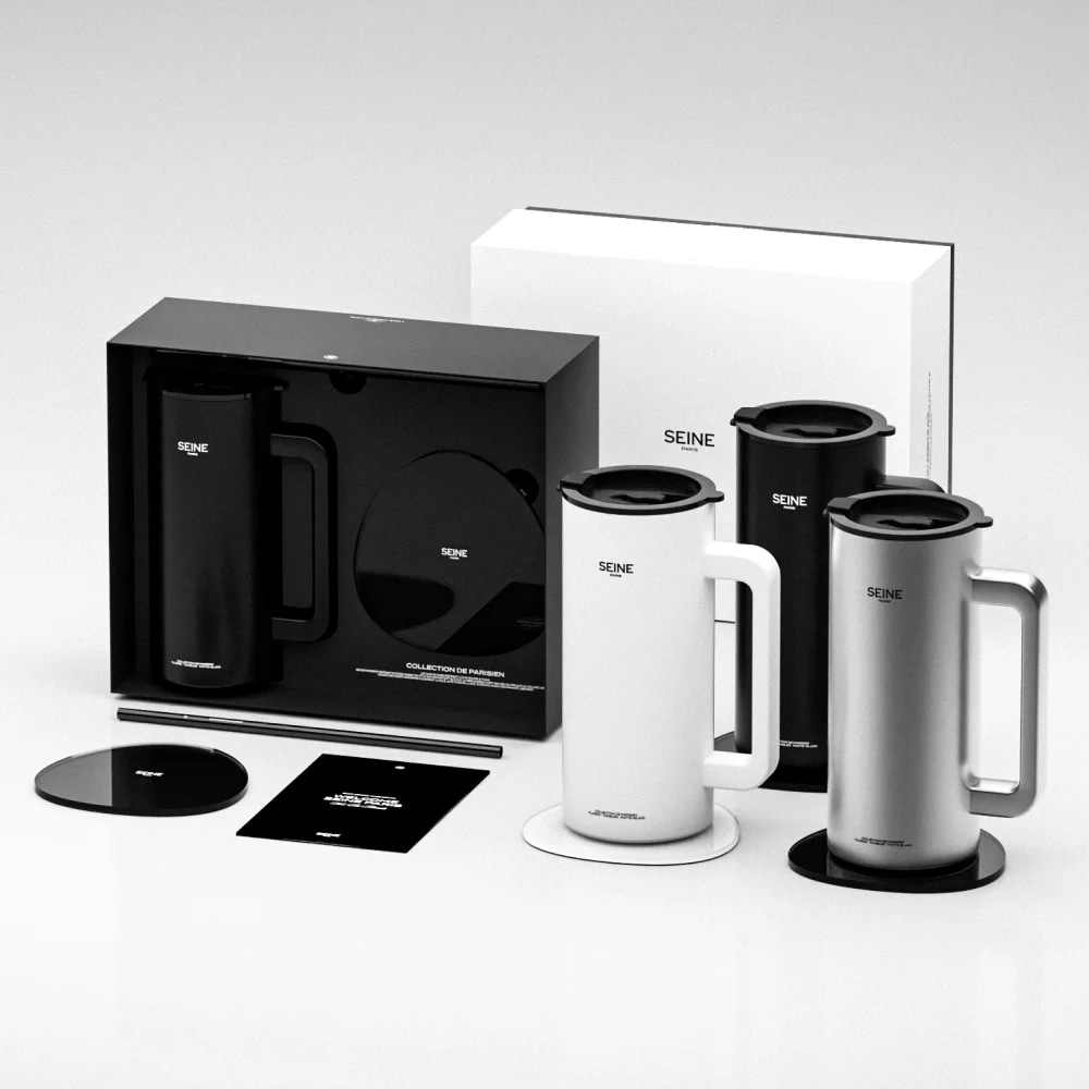 [센느파리] SEINE PARIS 클래식 텀블러 510ml 코스터 SET