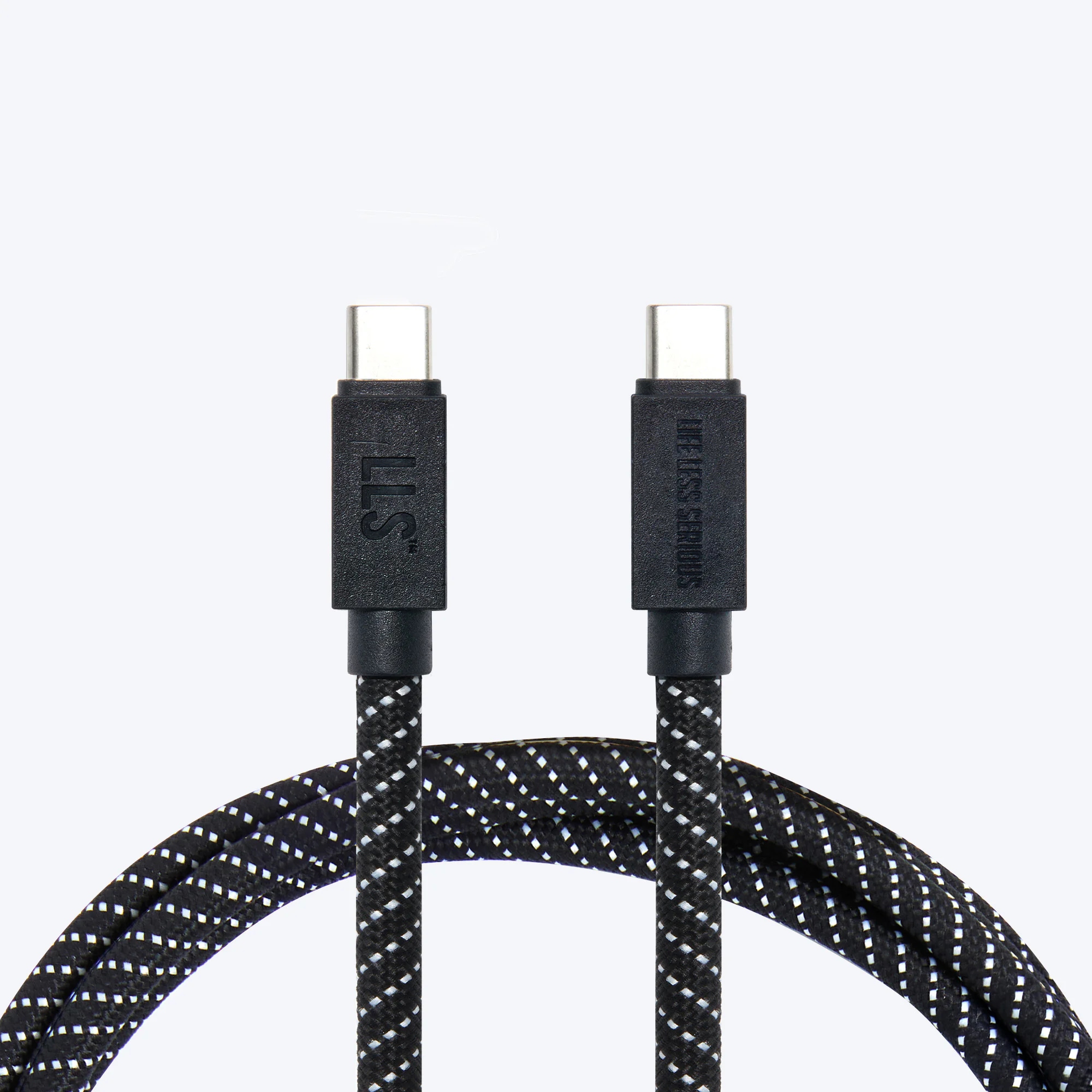 ROPE STRAP CABLE CtoC(60w) / YIN-YANG BLACK
