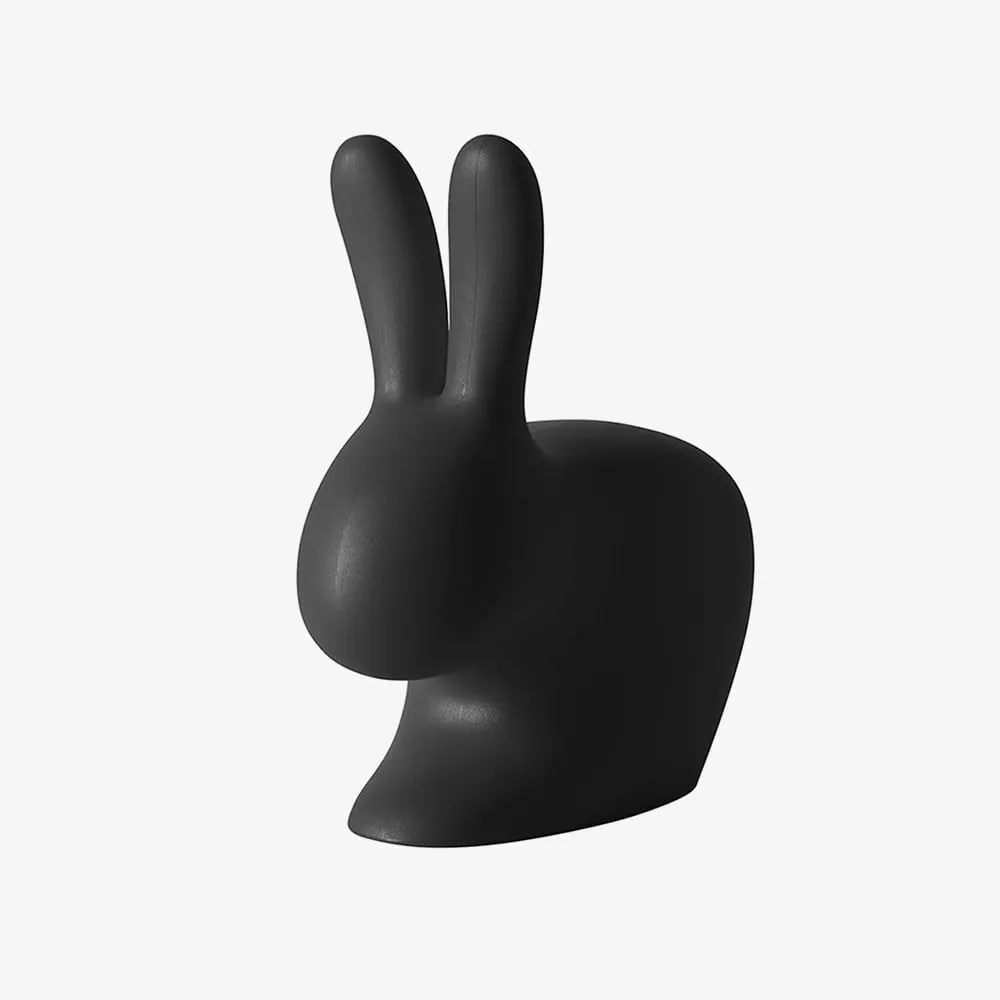 래빗 체어 라지 블랙