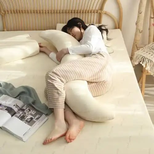 슬립앤슬립 리얼오가닉 S자형 바디베개