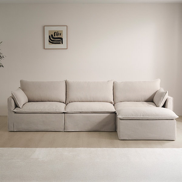 [일룸] 아떼 4인 소파(클로이 패브릭)