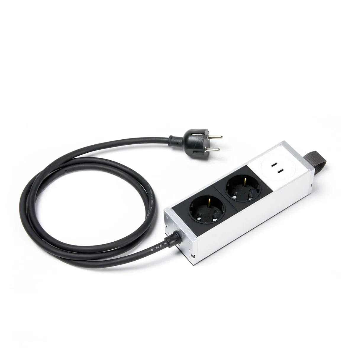 EXTENSION USB-C SOCKET / YIN-YANG BLACK 1.5m