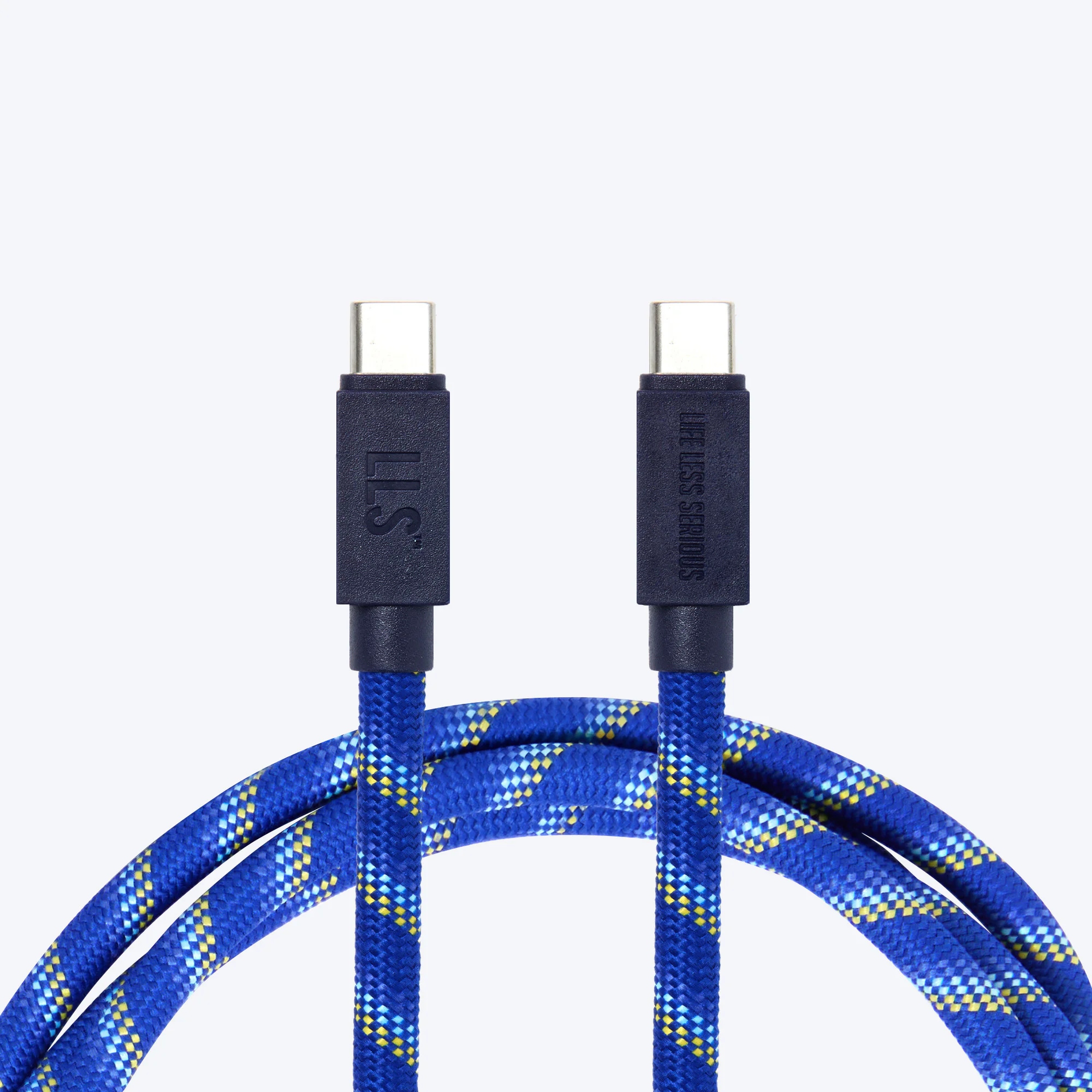 ROPE STRAP CABLE CtoC(60W) / WAVY BLUE