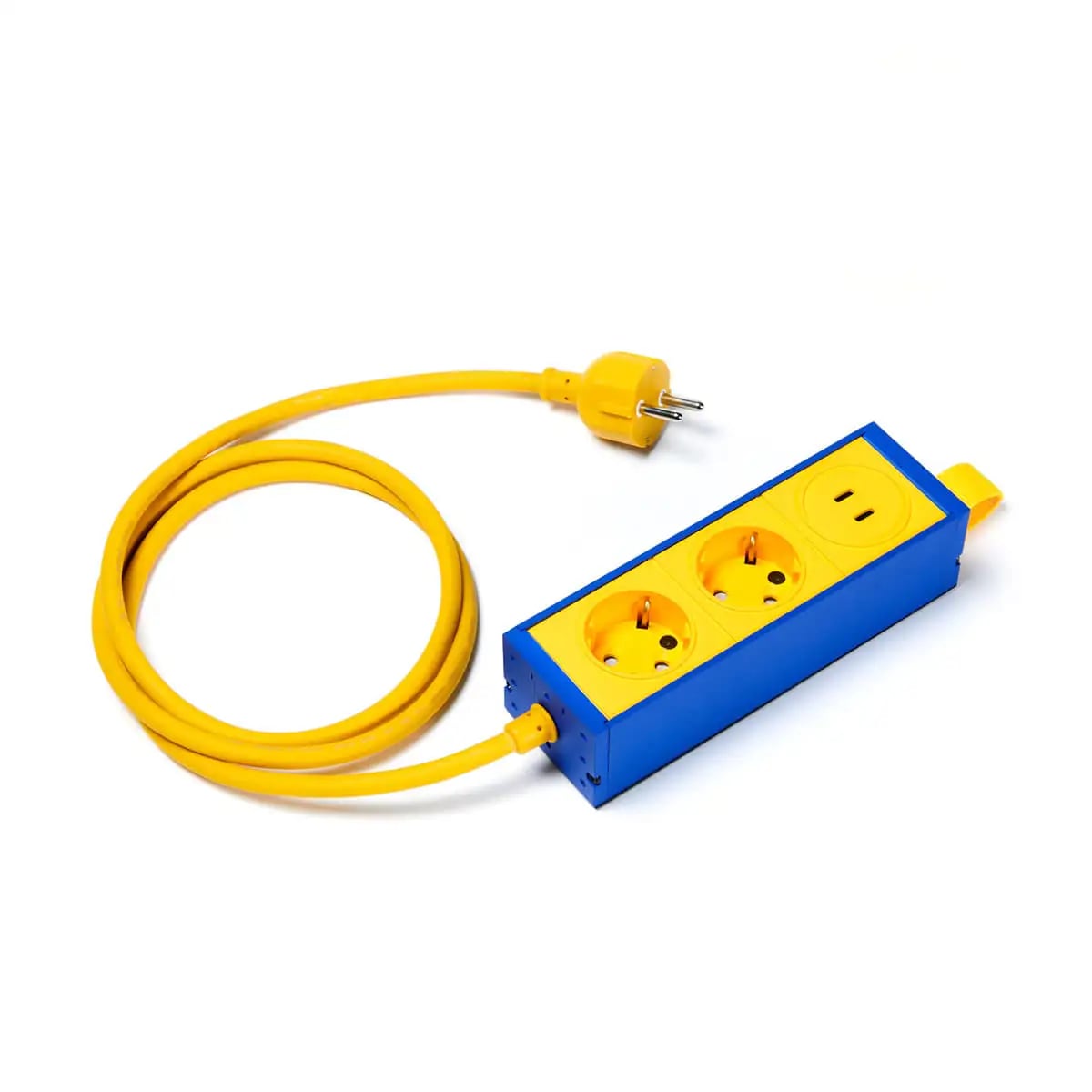 EXTENSION USB-C SOCKET / WAVY BLUE 1.5m