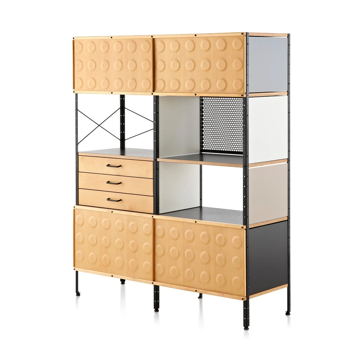 eames storage unit 4X2 natural-black frame [예약주문]