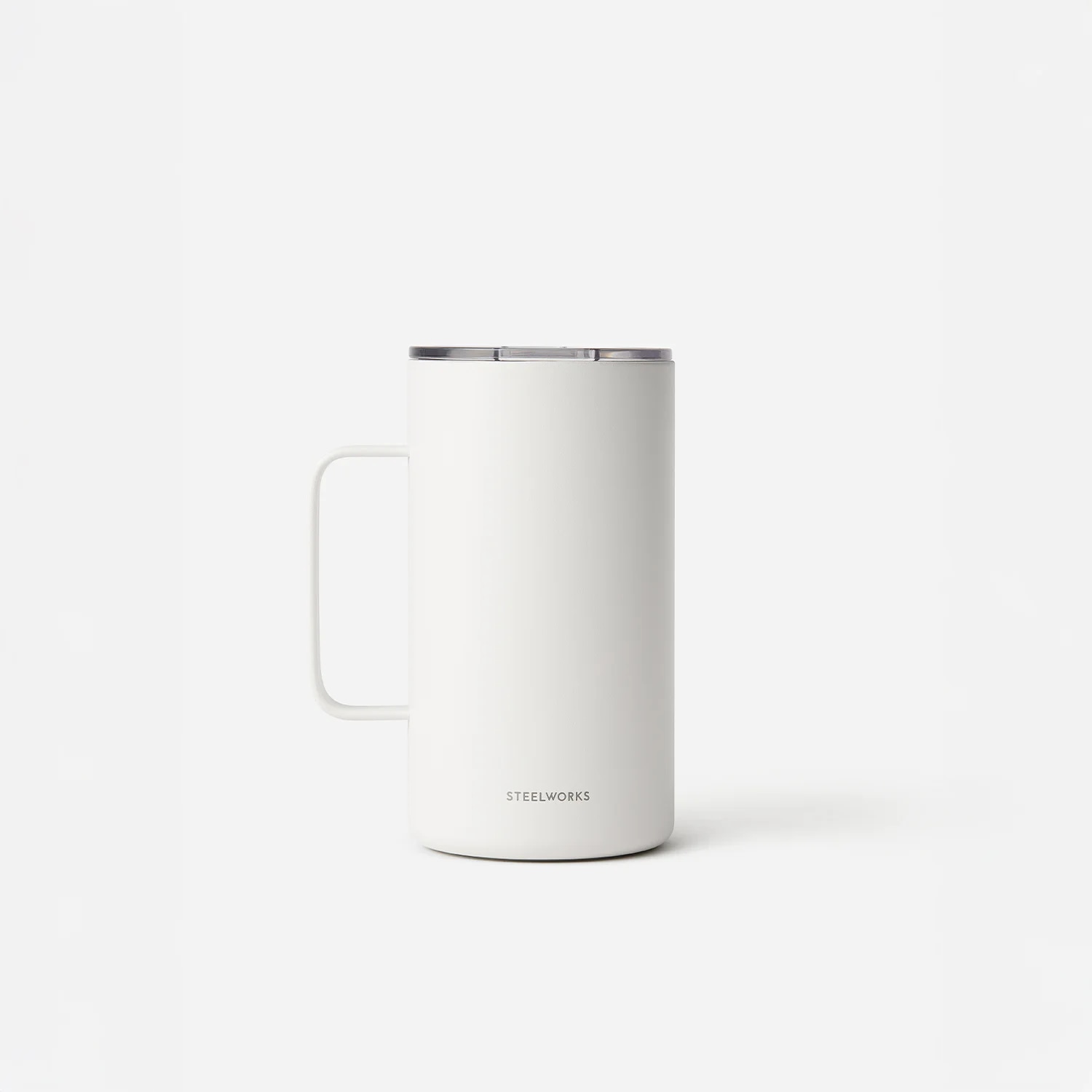 브리드 머그 텀블러 스틸화이트 600ml