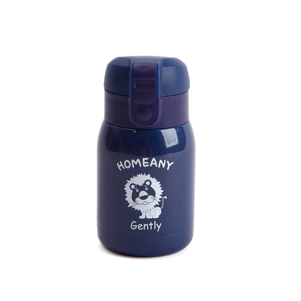 홈애니 원터치 보온보냉병 물병 200ml 네이비