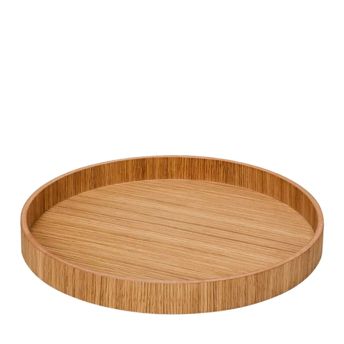 Reuna serving tray large oak