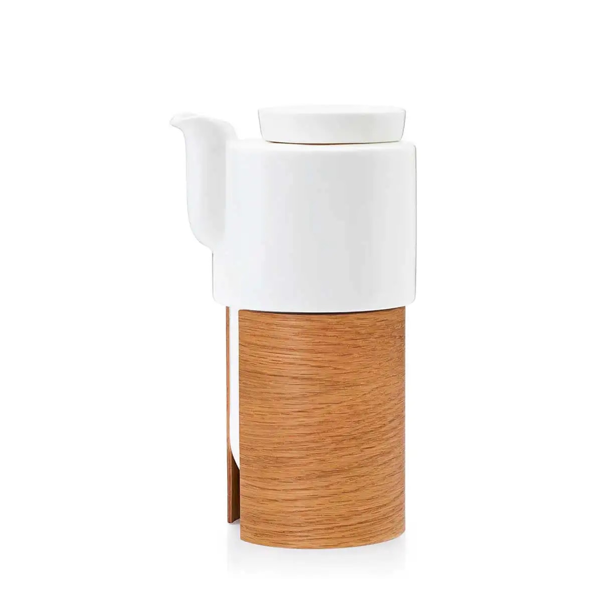 Warm Tea-Coffee Pot small 600ml oak-white