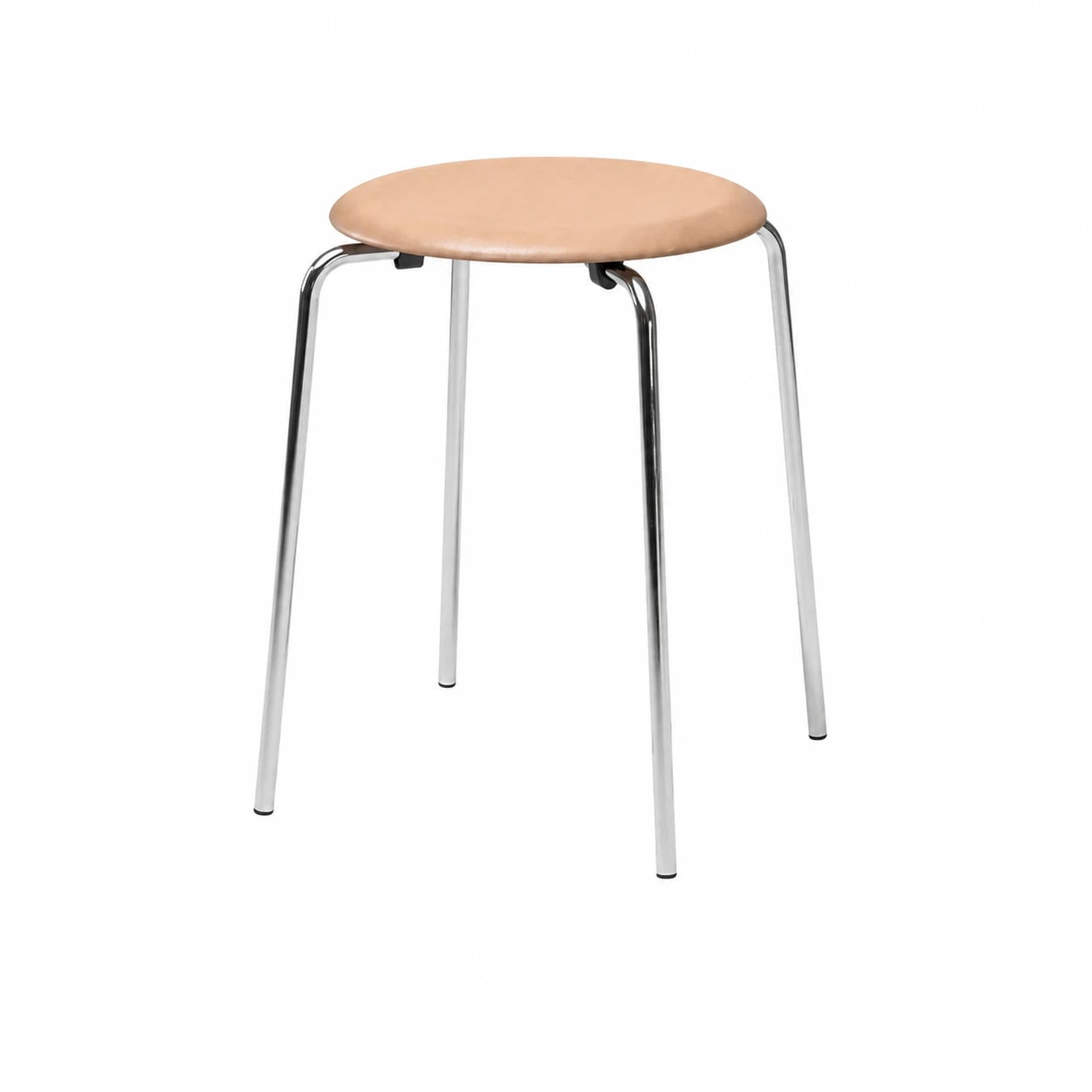 프리츠한센 DOT STOOL - NATURAL LEATHER