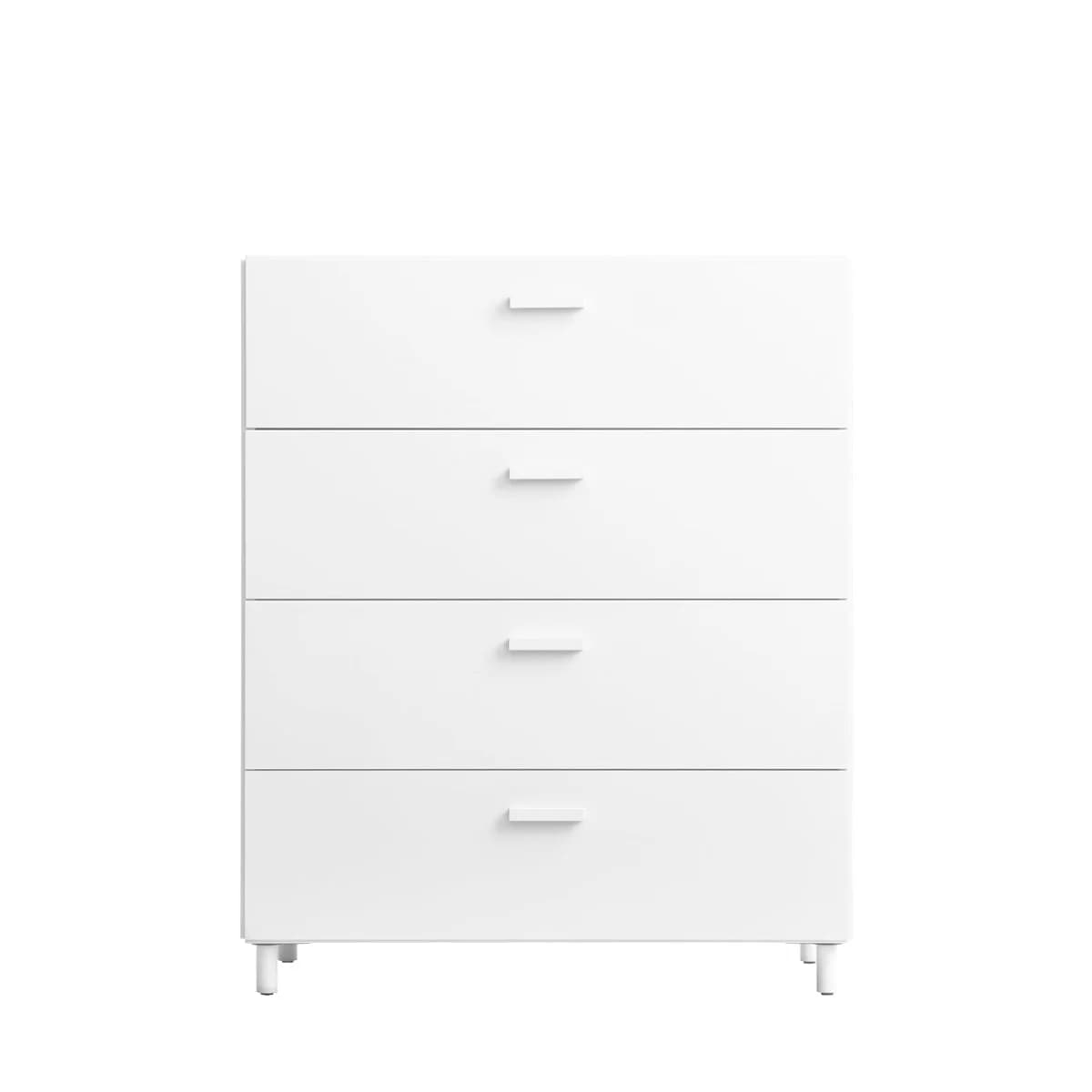 [예약주문] Relief Chest of drawers wide white - leg