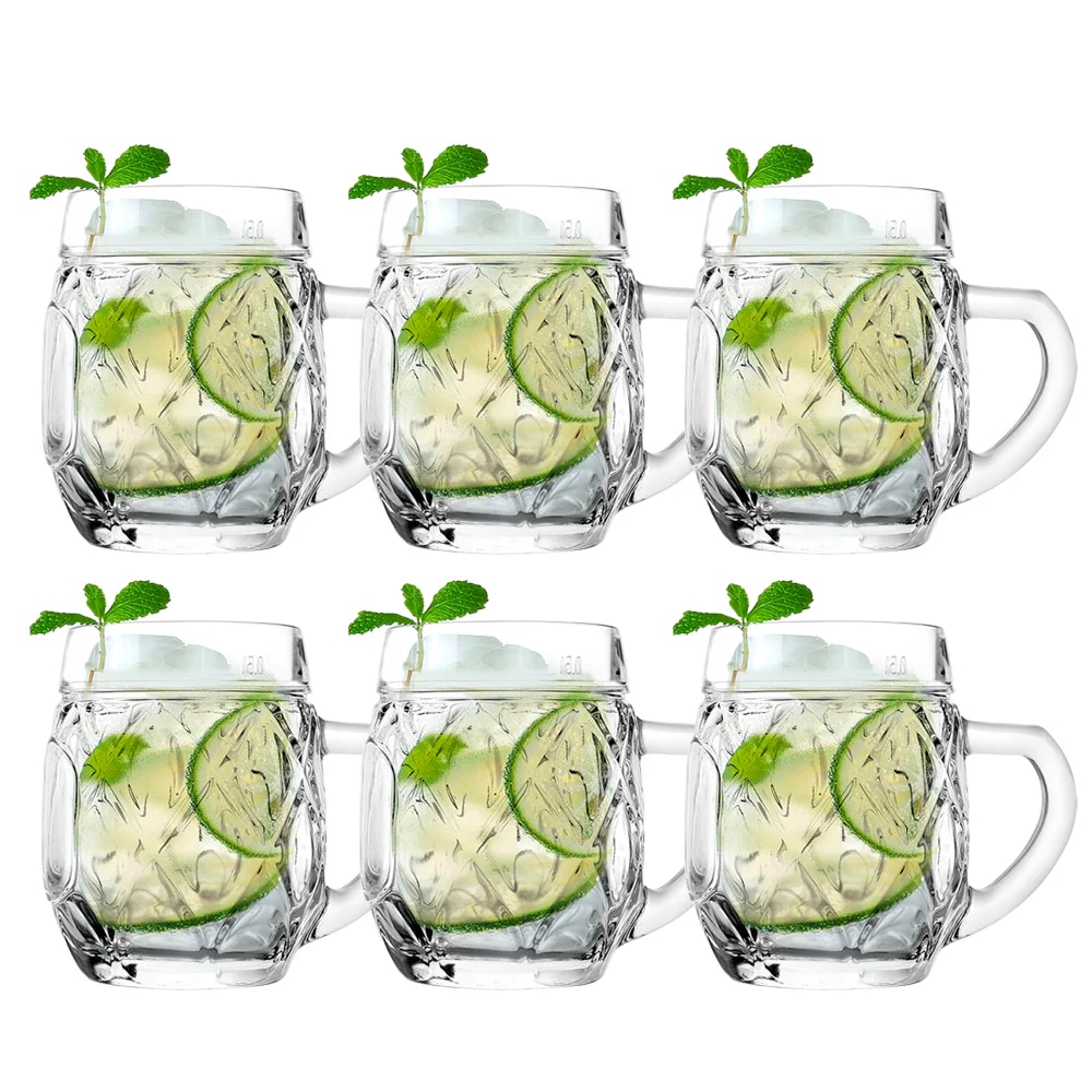 독일 스토즐 Oberglas  Landsberg 랜드버그 맥주잔/유리잔 500ml 6pcs